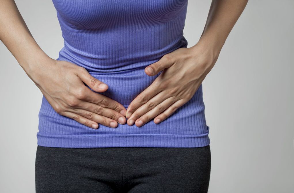 dor abdominal con prostatite nas mulleres